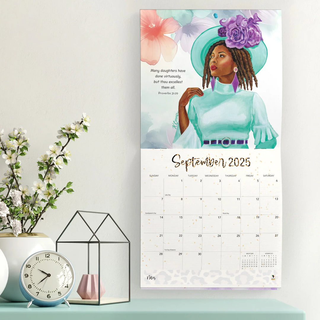 Sunday Morning by Keith Conner: 2025 African American Wall Calendar ((Lifestyle)