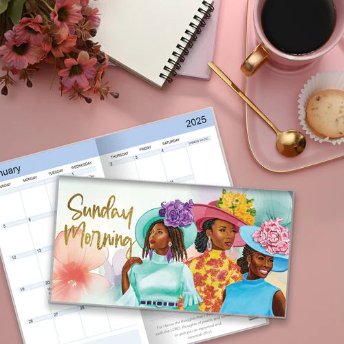 Sunday Morning by Keith Conner: 2025-2025 African American Checkbook Planner/Pocket Calendar (Lifestyle)