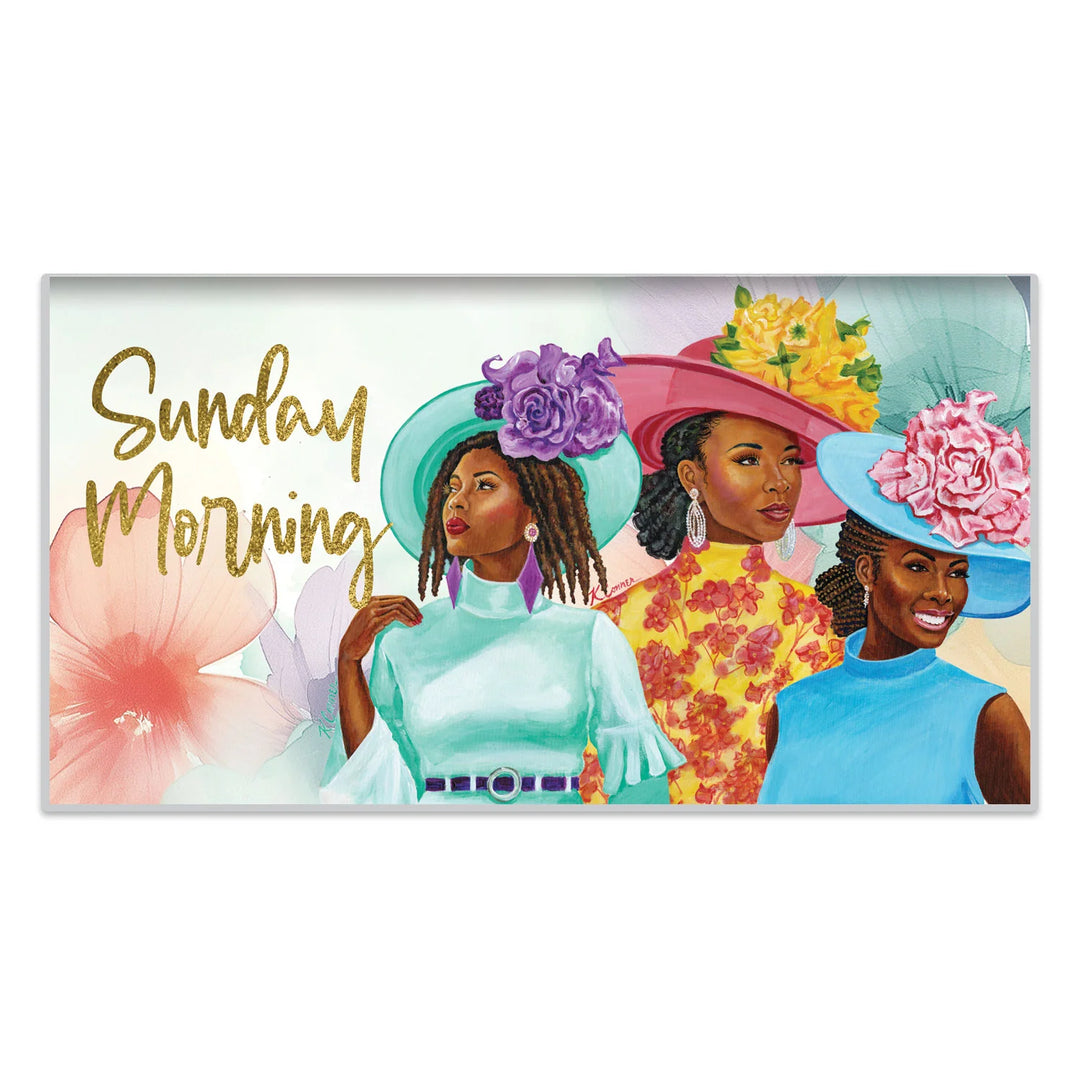 Sunday Morning by Keith Conner: 2025-2025 African American Checkbook Planner/Pocket Calendar