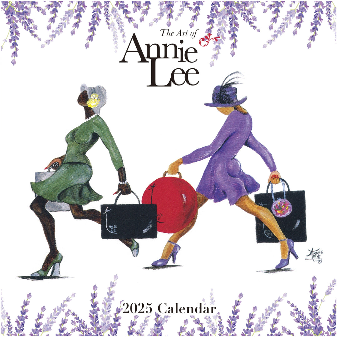 The Art of Annie Lee 2025 Collectible African American Wall Calendar (Front)