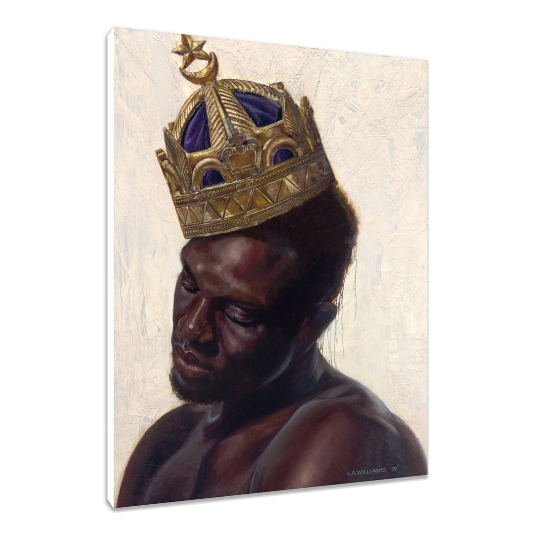 The Crown is Heavy by K.A. Williams (Stretched Canvas)