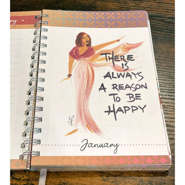 The Lord is Good to Me 2025 Weekly Inspirational Planner (Afrocentric Art)