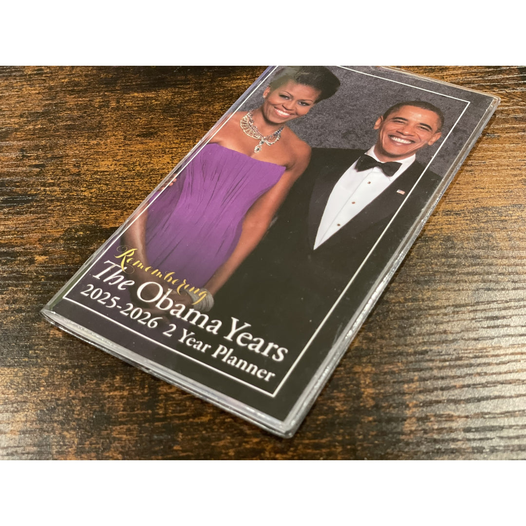 Obama Years: Commemorative Historical African American Two Year Pocket Calendar/Planner 2025-2026 (Lifestyle 2)