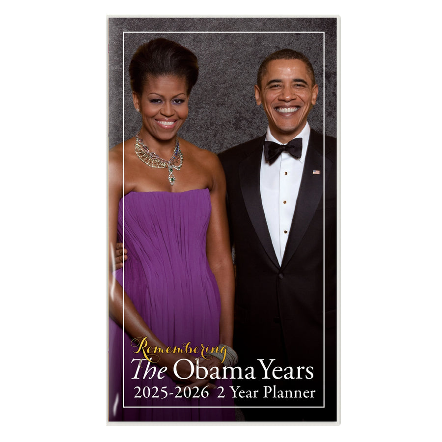 Obama Years: Commemorative Historical African American Two Year Pocket Calendar/Planner 2025-2026