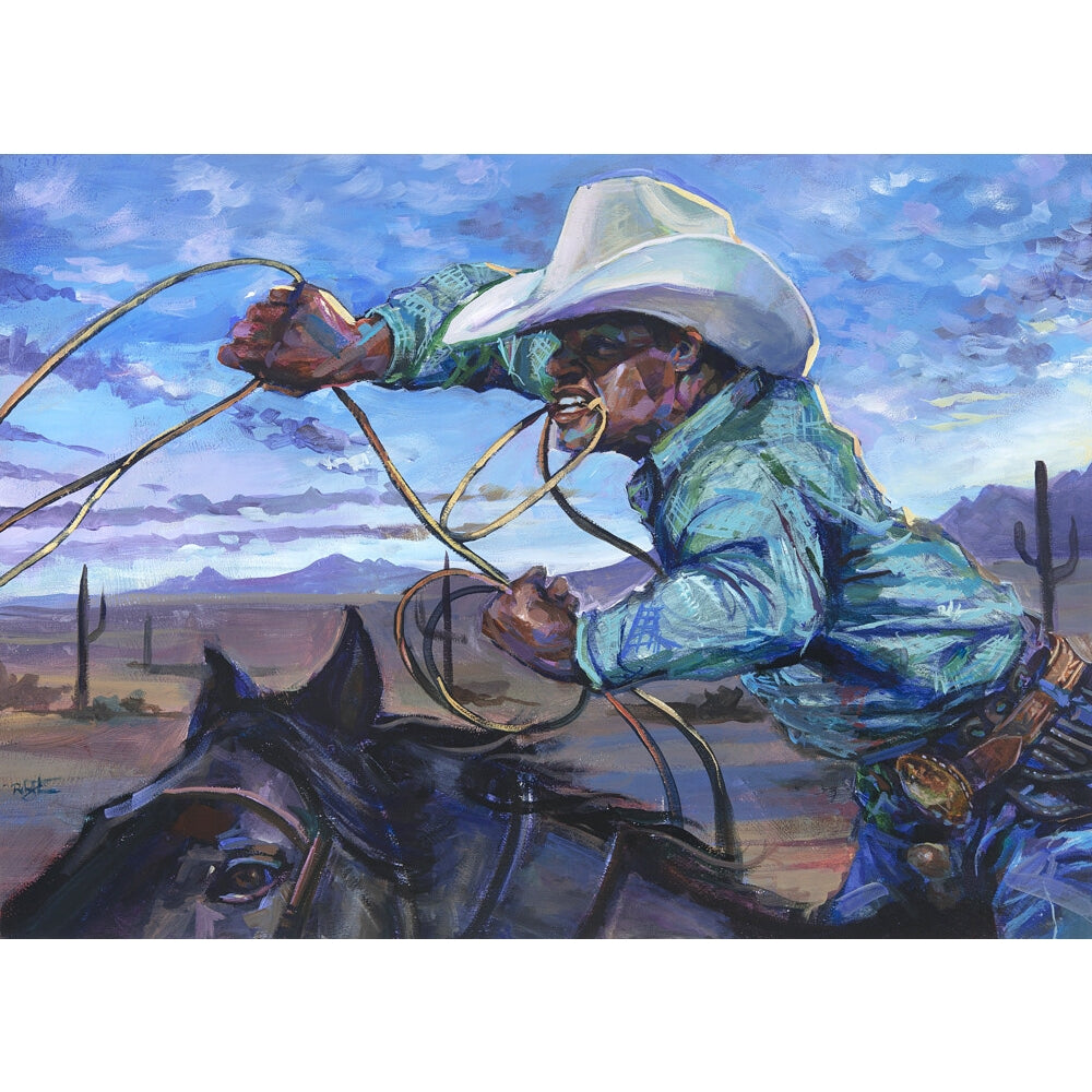 The Tie Down (Rodeo) by Robert Jackson