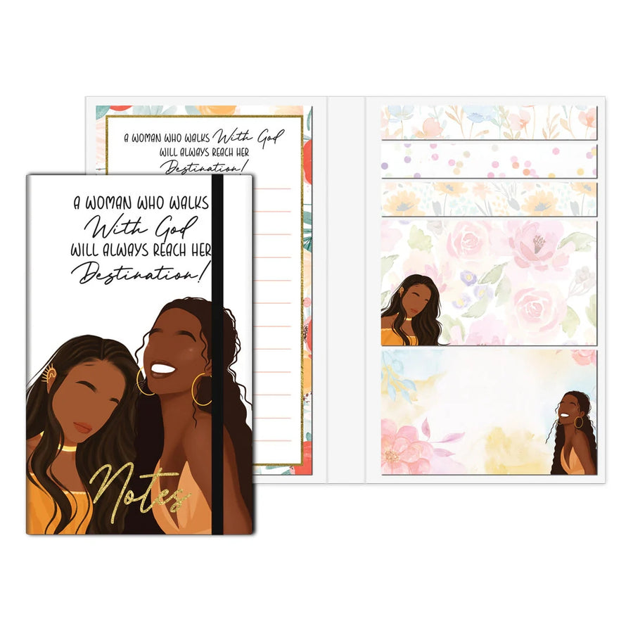 Walking with GOD Sticky Notes Booklet Set by African American Expressions