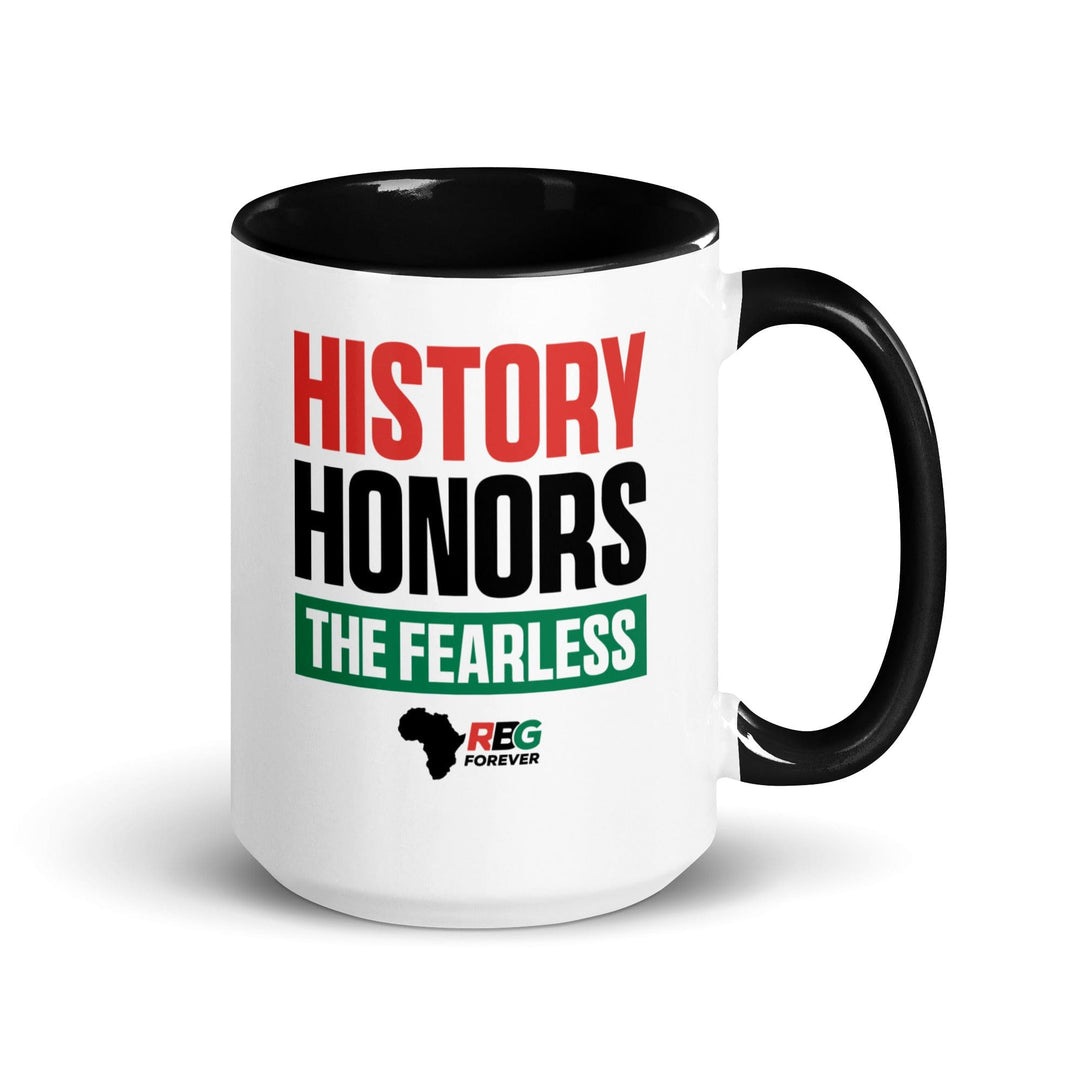 History Honors the Fearless Ceramic Coffee/Tea Mug by RBG Forever (15 ounce, Handle on Right)