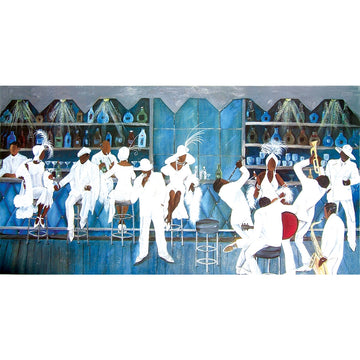 White Tie Only by Annie Lee: African American Jigsaw Puzzle