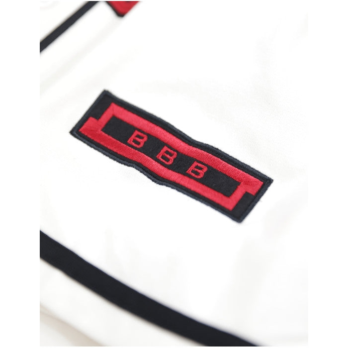 Willie Mays: Birmingham Black Barons Heritage Baseball Jersey (Sleeve Detail)