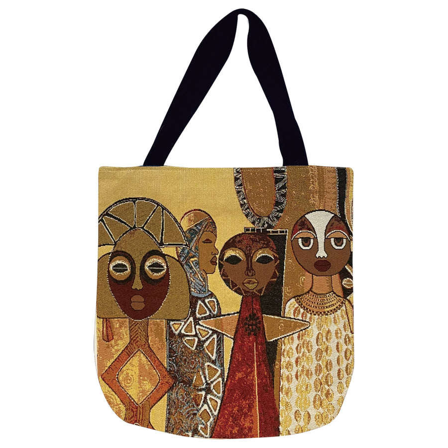 Windows 2 Africa: African American Woven Tote Bag by GBaby