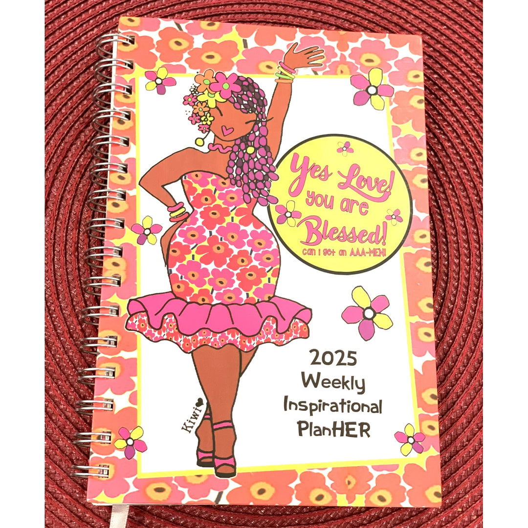 You Are Blessed by Kiwi McDowell: 2025 African American Weekly Inspirational Planner (Lifestyle)