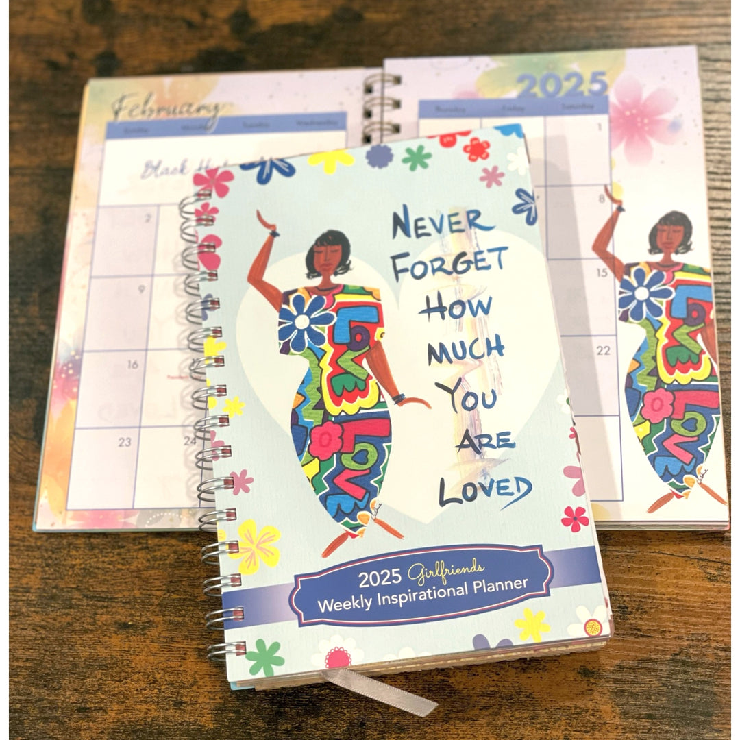 You Are Loved by Cidne Wallace: 2025 African American Weekly Inspirational Planner (Lifestyle 3)