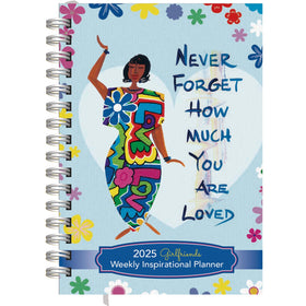 You Are Loved by Cidne Wallace: 2025 African American Weekly Inspirational Planner