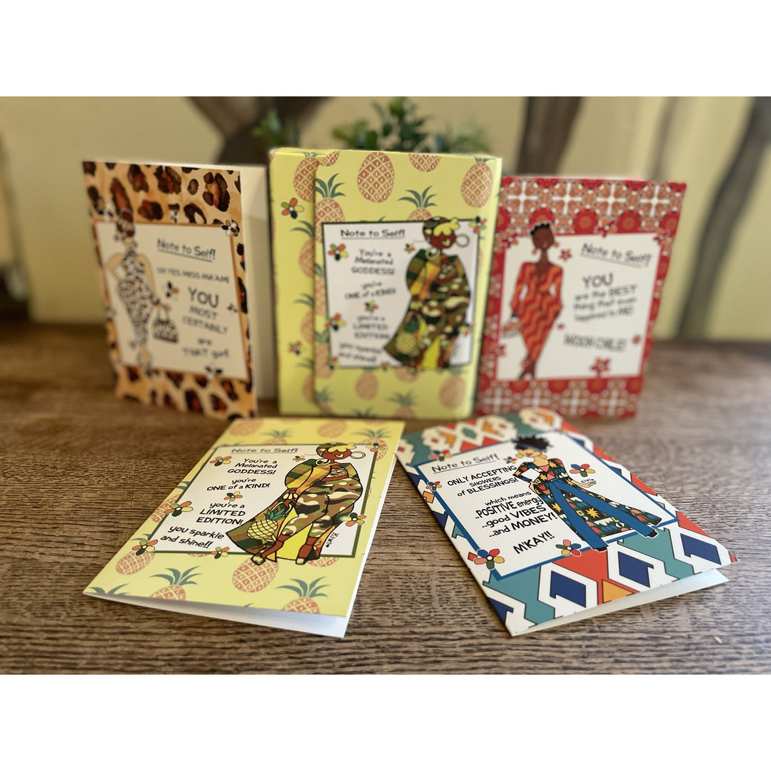You Sparkle and Shine by Kiwi McDowell: African American Assorted Boxed Note Card Set (Lifestyle 2)