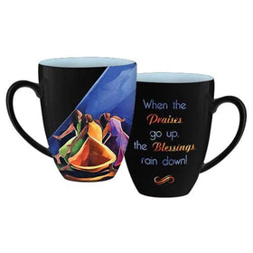 Praises Go Up Ceramic Coffee Mug by Carl M. Crawford