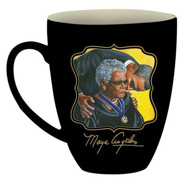 Legends Unite (President Barack Obama & Dr. Maya Angelou): African American Ceramic Mug