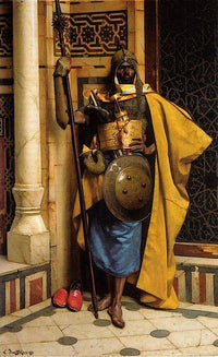 The Palace Guard (Black Moor) by Ludwig Deutsch – The Black Art Depot