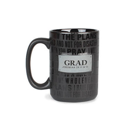 Graduation Mug: Badge of Faith Series by LCP Gifts