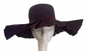 Nala: Raffia Hat-Hats-The Raffia Boutique-5 inch brim-Raffia-The Black Art Depot