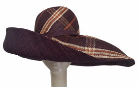 Mesi: Hand Woven Big Brim Madagascar Raffia Sun Hat