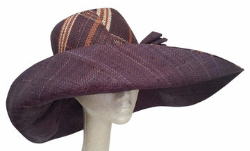 Mesi: Hand Woven Big Brim Madagascar Raffia Sun Hat