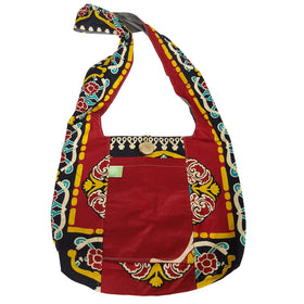 Authentic African Fabric Cross Body Sling Bag by Timbali Crafts