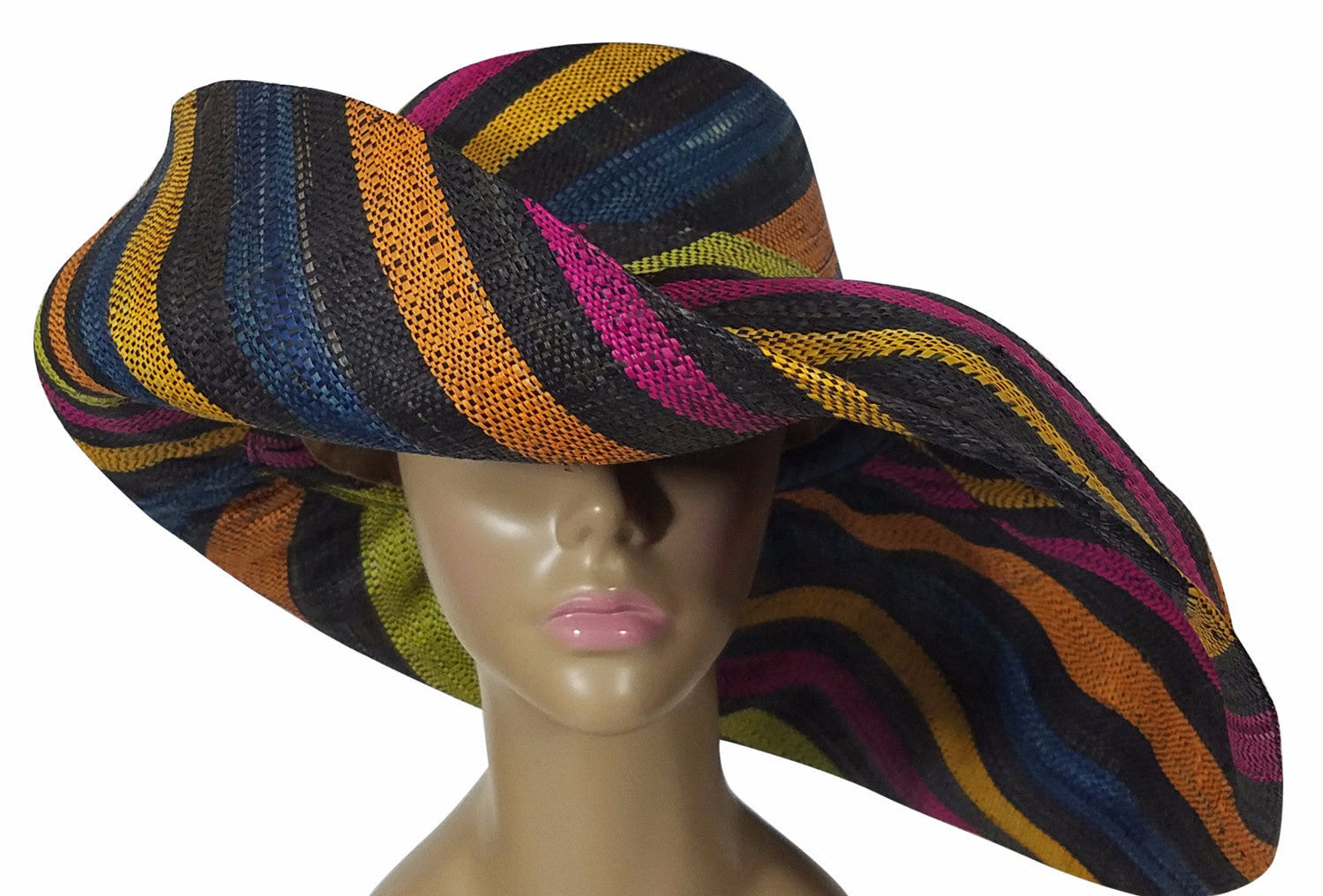 Authentic Hand Woven Madgascar Raffia Hats – The Black Art Depot