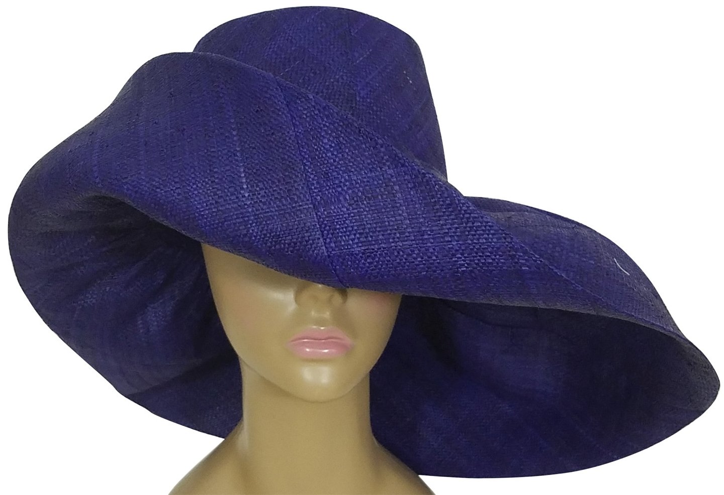 Blue raffia hat - 帽子