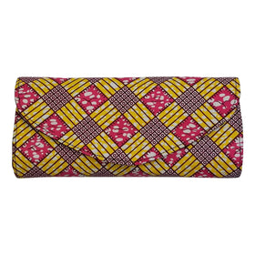 Authentic African Hand Made Ankara Clutch by Boutique Africa