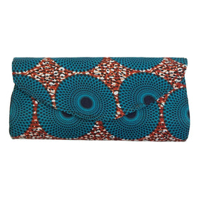 Authentic African Hand Made Ankara Clutch by Boutique Africa