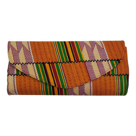 Authentic African Hand Made Ankara Clutch by Boutique Africa