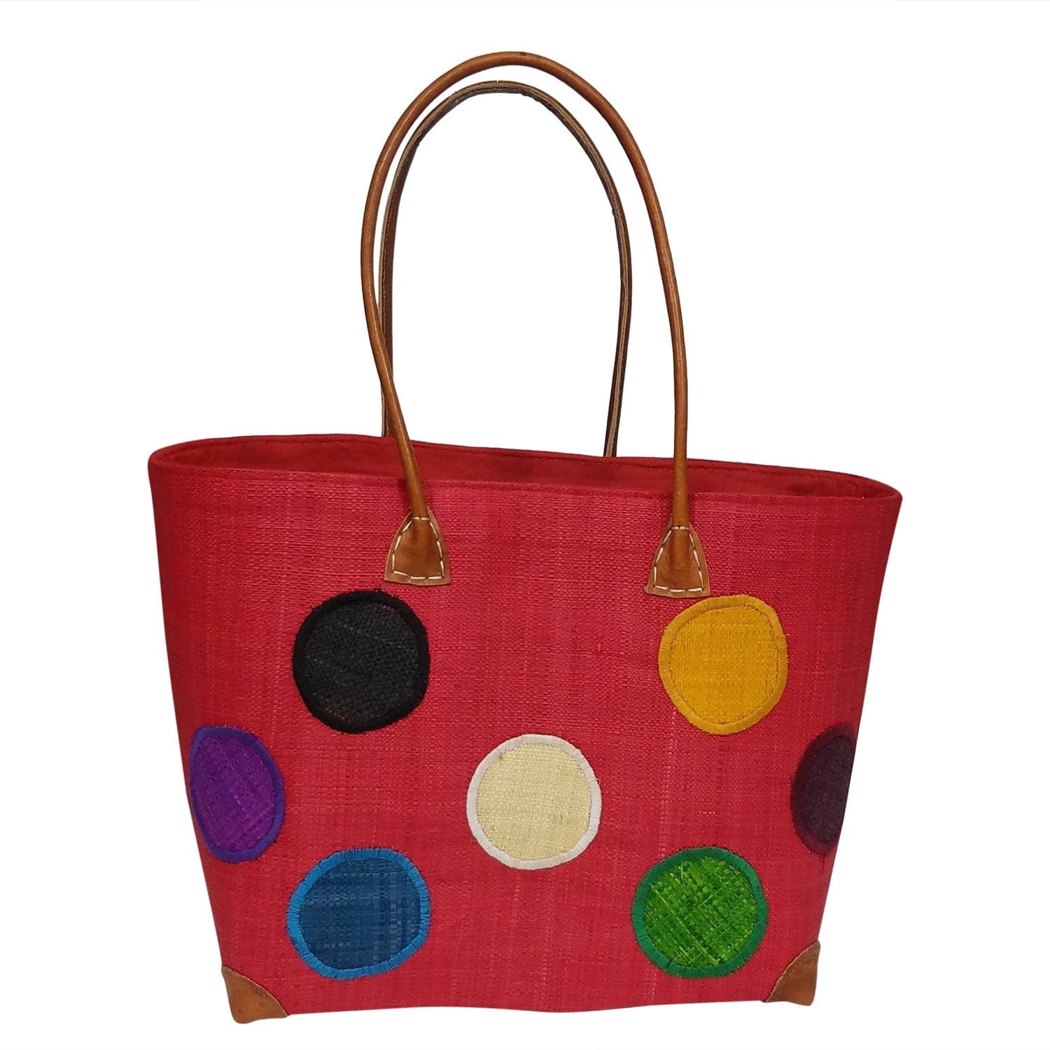 Polka dot canvas online bag