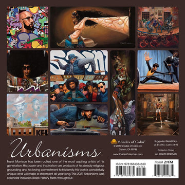 Urbanisms by Frank Morrison: 2021 African American Wall Calendar