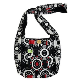 Authentic African Fabric Crossbody Sling Bag by Timbali Crafts