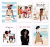 All Occasion Cards (Sister Friends II)-Greeting Card-Nicholle Kobi-5x7 inches-18 Greeting Cards-The Black Art Depot