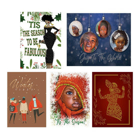 Assorted Set #1: African American Christmas Card Box Set