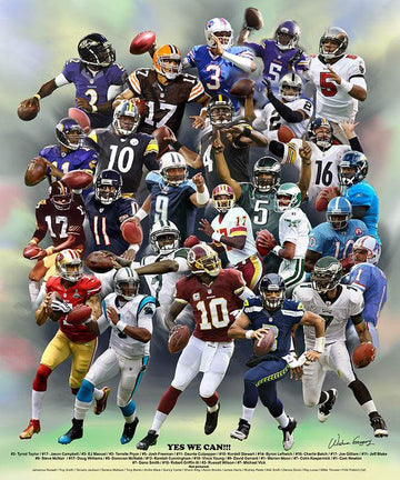 Black NFL Quarterbacks by Wishum Gregory