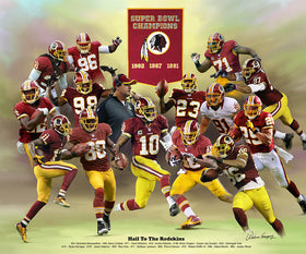 Washington Redskins (2014 Version) by Wishum Gregory