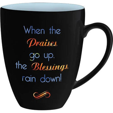 Praises Go Up Ceramic Coffee Mug by Carl M. Crawford