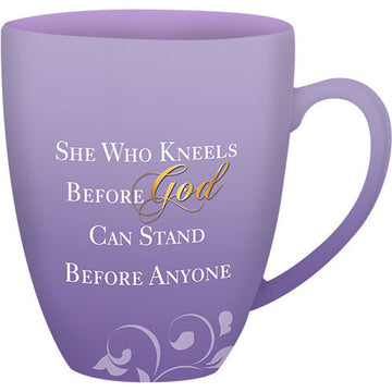 Reflections of a Queen: African American Religious Drum Mug (Back)