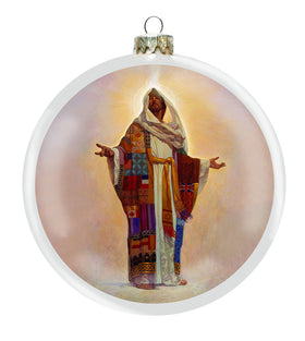 Coat of Many Colors Christmas Ornament by Thomas Blackshear (Front)