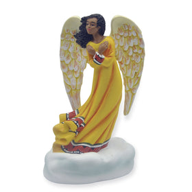 Angel Embrace: African American Angel Figurine by Sylvia Walker