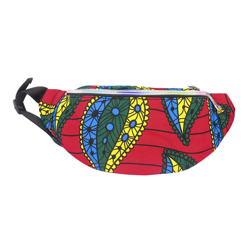 Bria: African Print Fanny Pack by Boutique Africa – The Black Art Depot