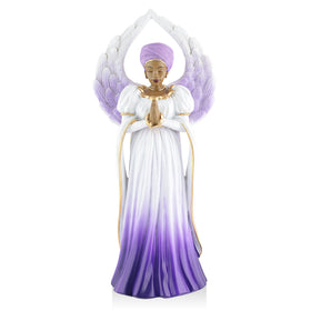 Serenity (Purple) African American Angel Figurine