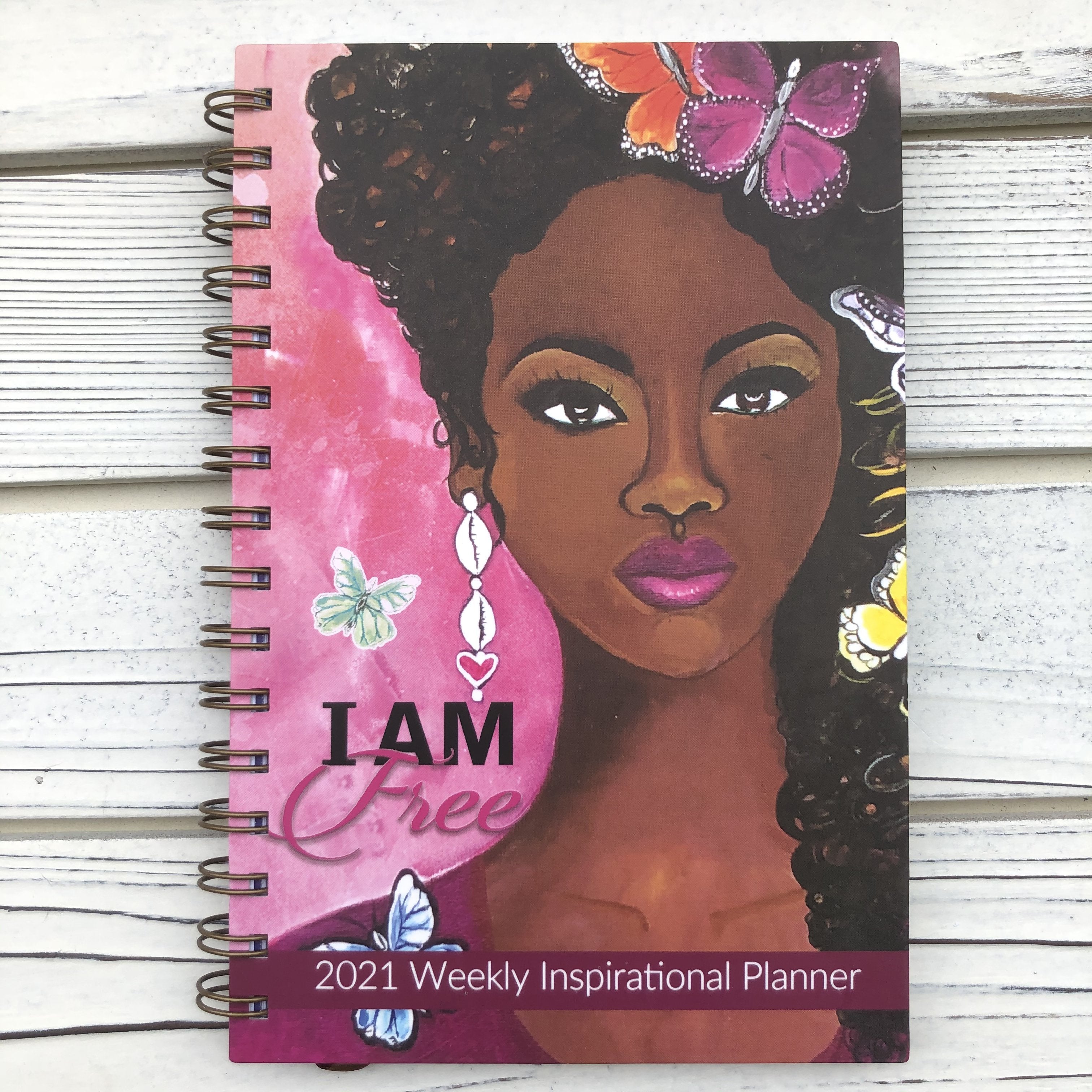 I Am Free: African American 2021 Weekly Planner by GBaby – The Black ...