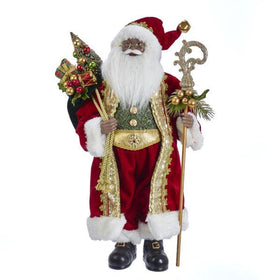 Krinigle Klaus: African American Santa Claus Figurine