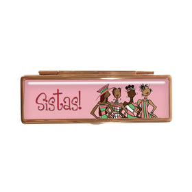 Sistas (Alpha Kappa Alpha): African American Lipstick Case by Kiwi McDowell