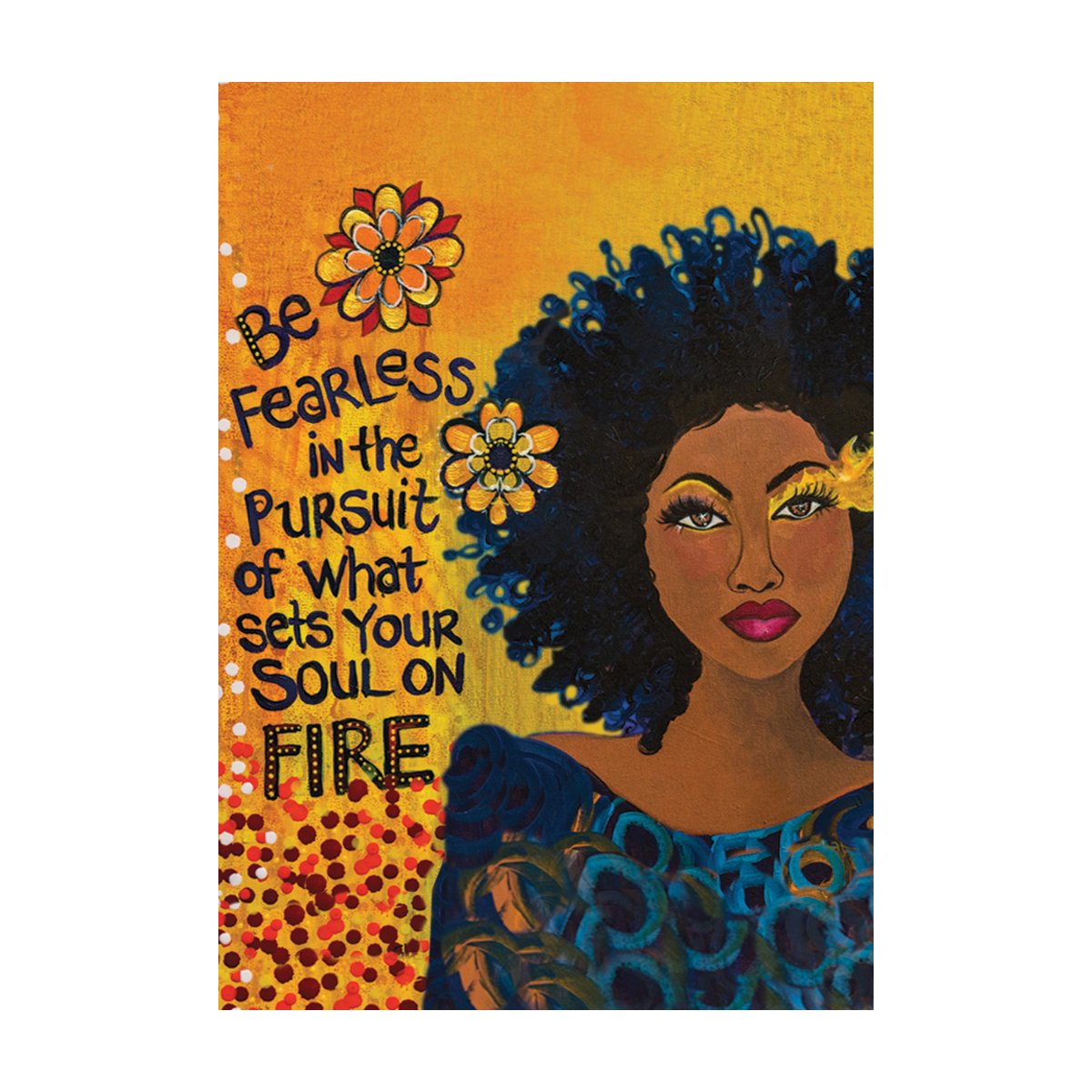 Soul on Fire Decorative Magnet by Sylvia 