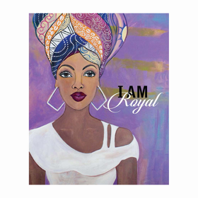 I Am Royal Decorative African American Magnet by Sylvia "Gbaby" Cohen