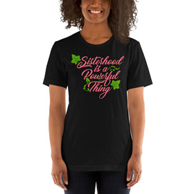 Sisterhood is Powerful-T-Shirt-Divine Nine Depot-Small-Black-The Black Art Depot